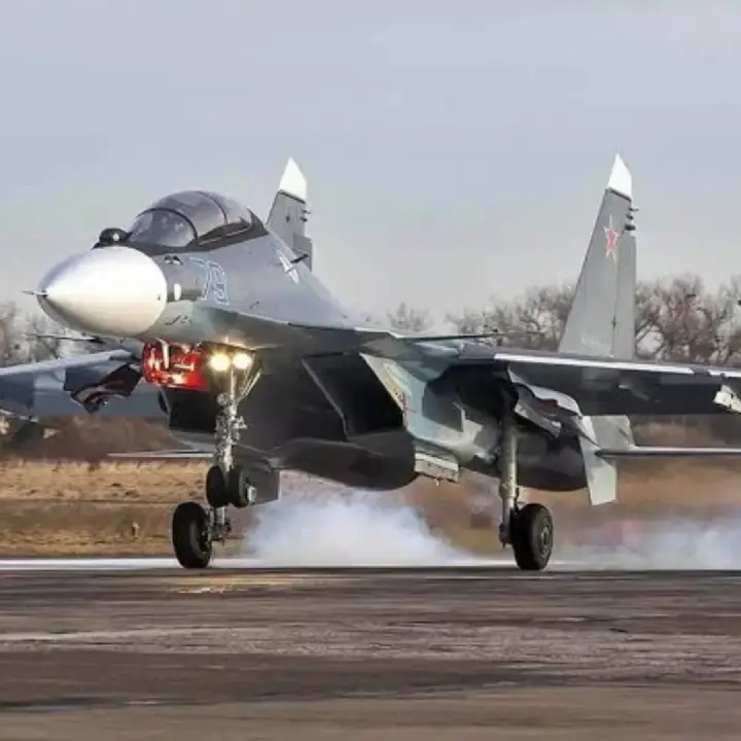 Russian SU-30 Fighter Jet Crashes in Kaliningrad Region